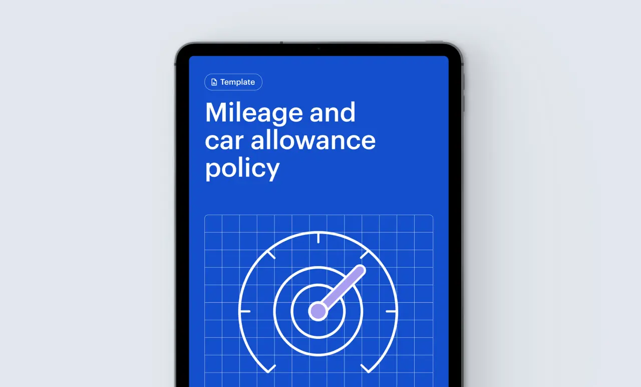 Mileage And Car Allowance Policy Template