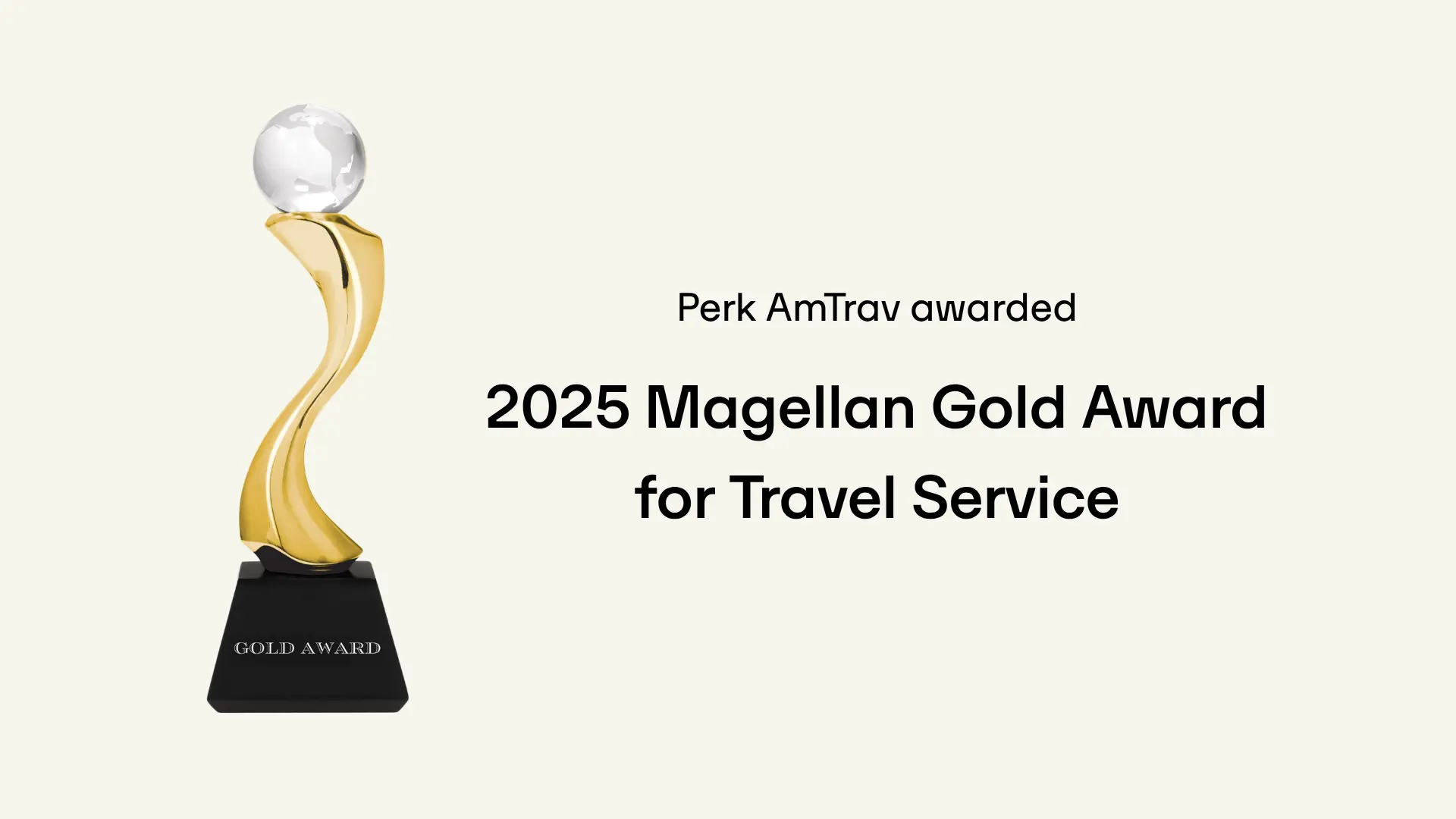 Award-winning service