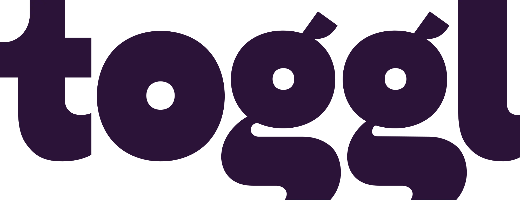 Toggl Logotype Dark Purple