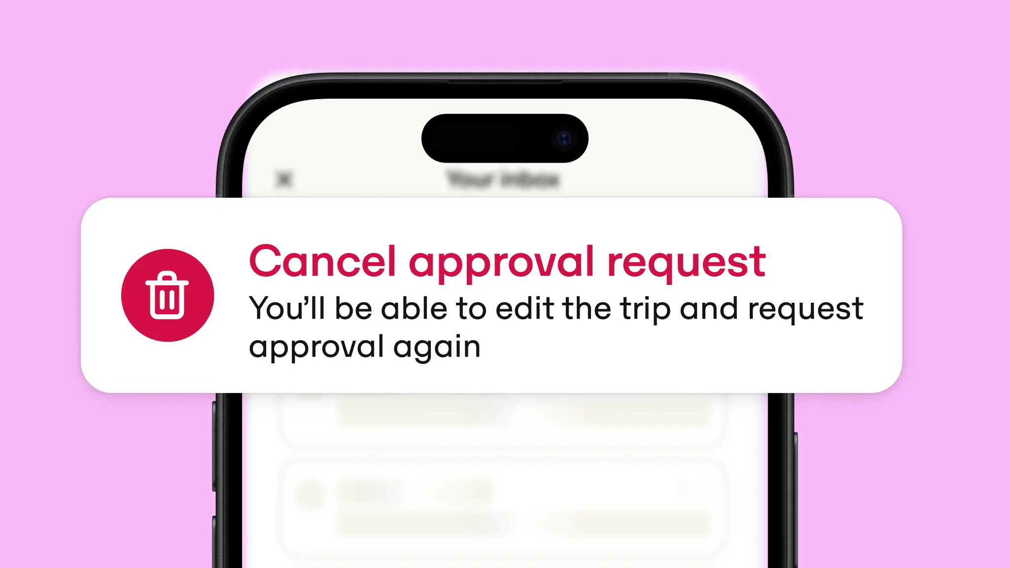 En Cancel Pending Approval