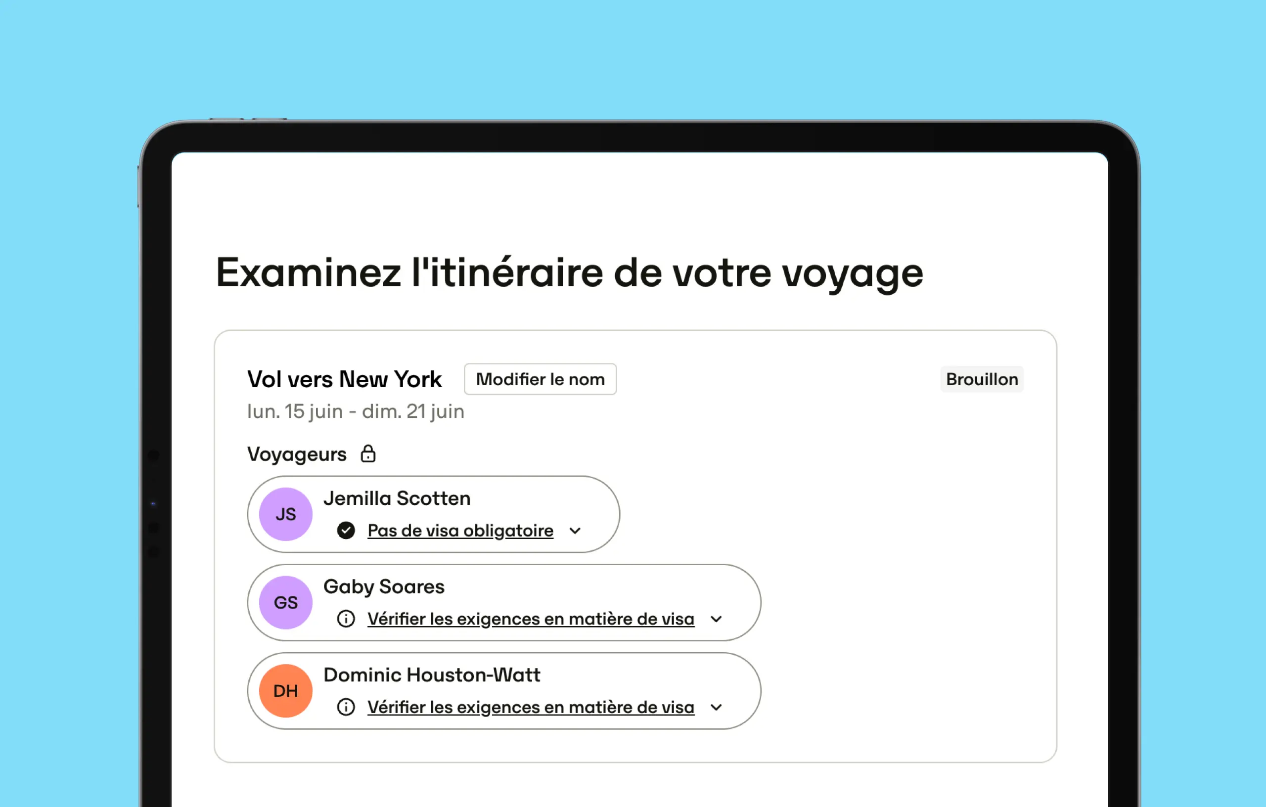 À savoir avant de partir