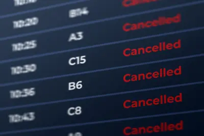 What to do when your business flight is canceled