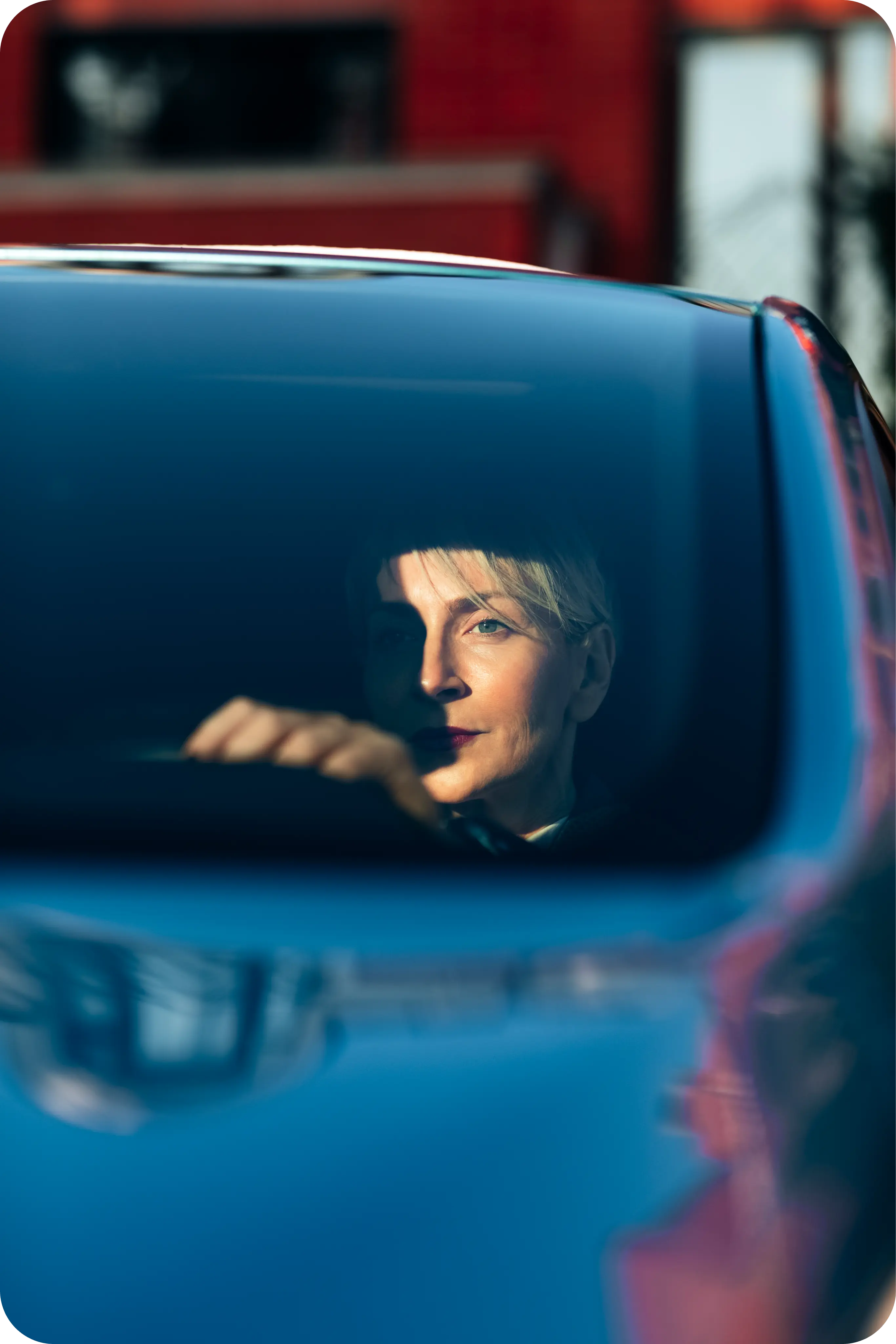 Business Woman In The Car Modified