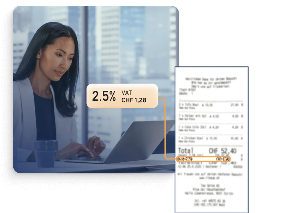 Visual Vat Receipt