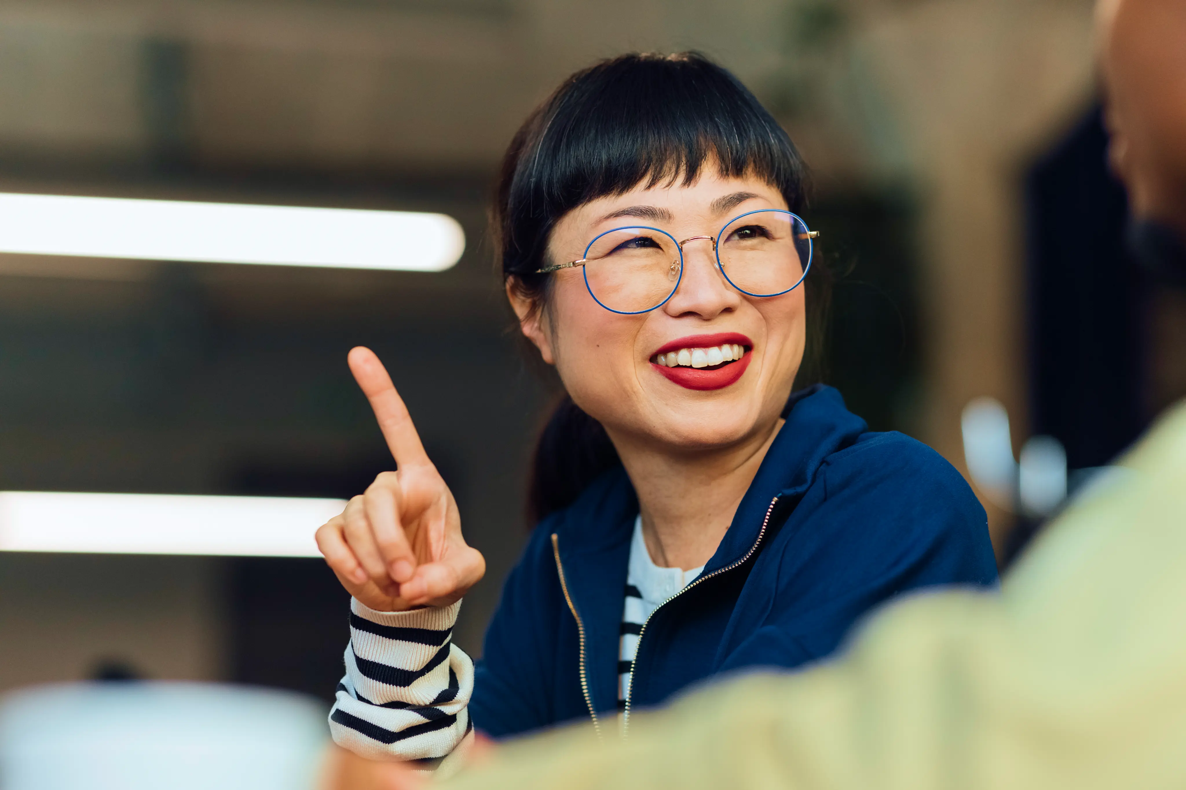 Businesswoman Smiling