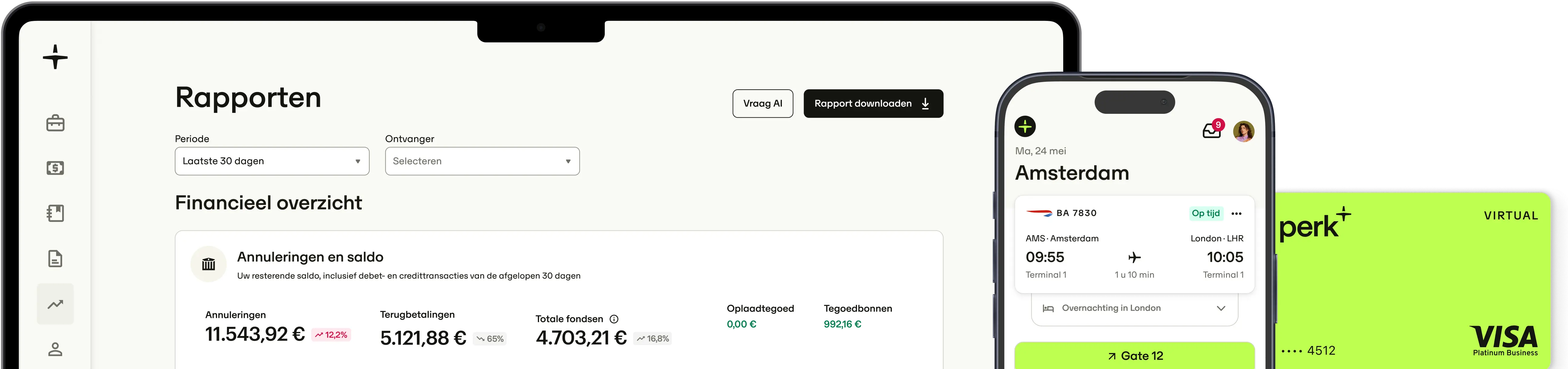 Automatiseer reizen, uitgaven en beleid op één platform