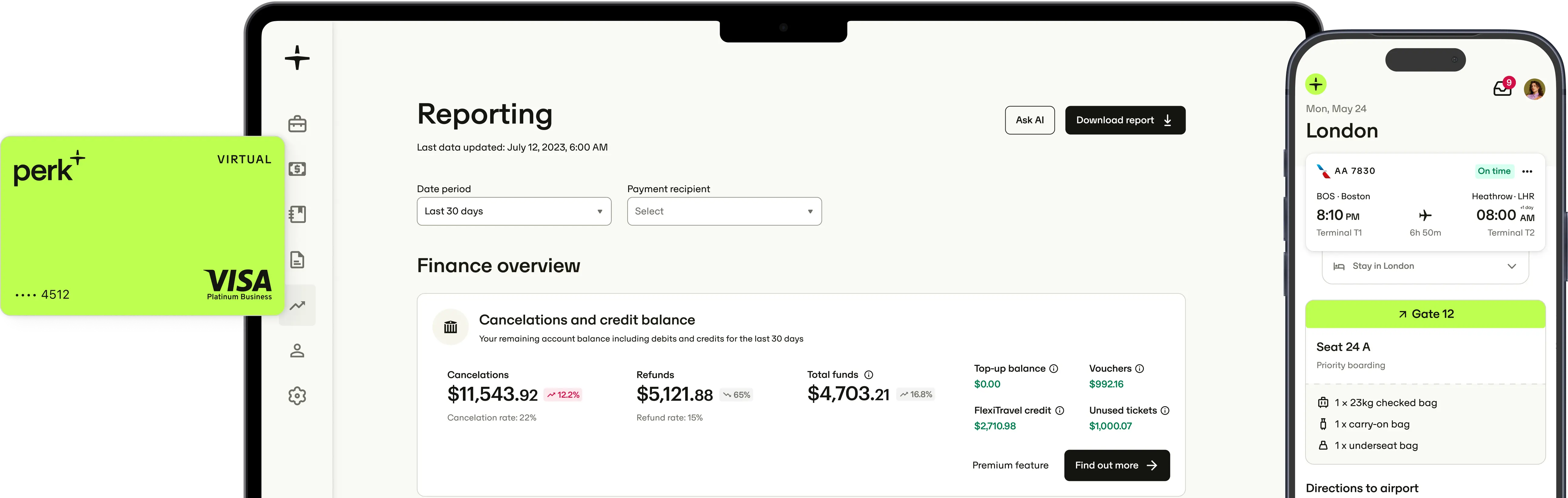 Automate travel, expenses, and policies in one platform