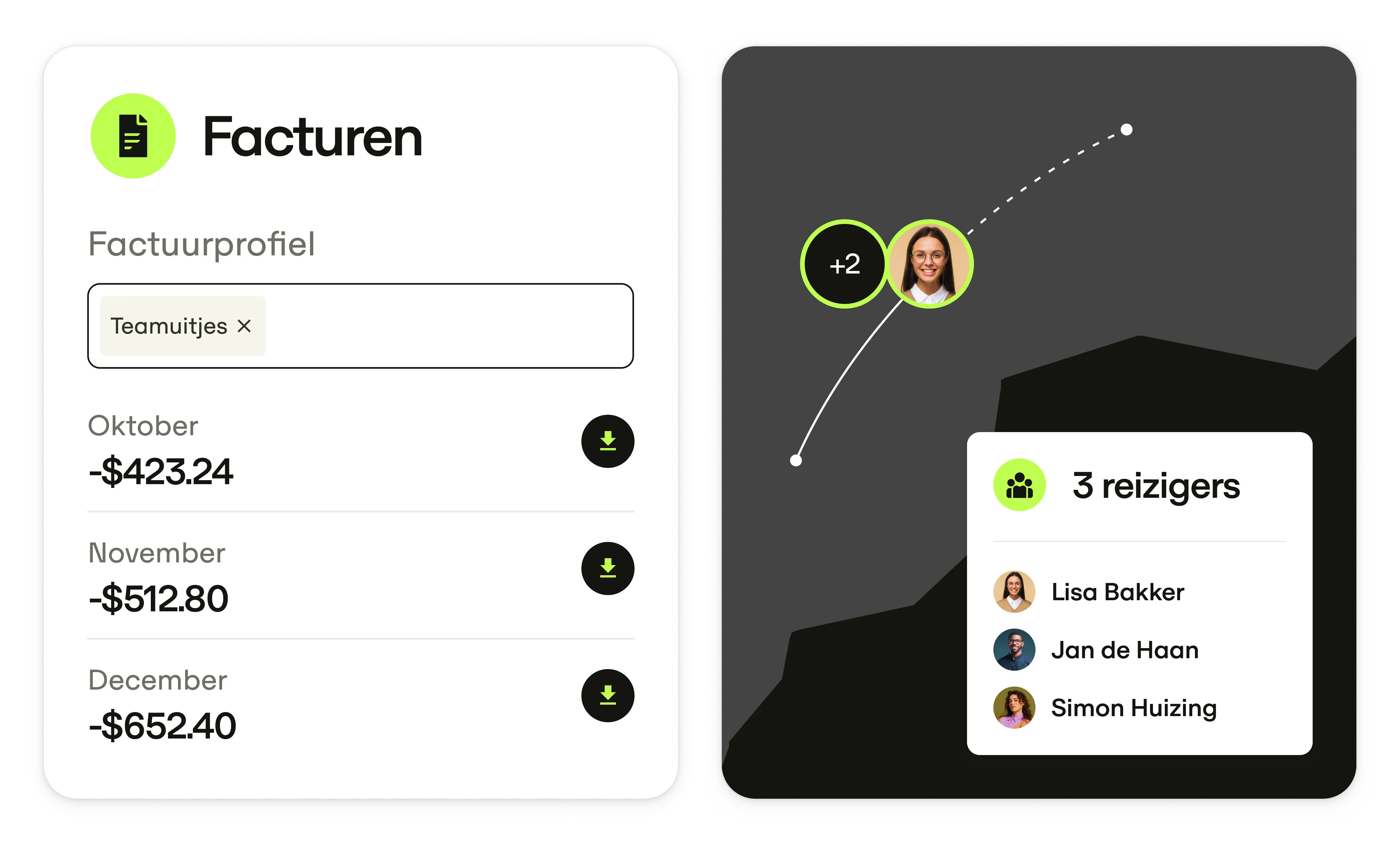 Neem de controle over het reisbeheer.
