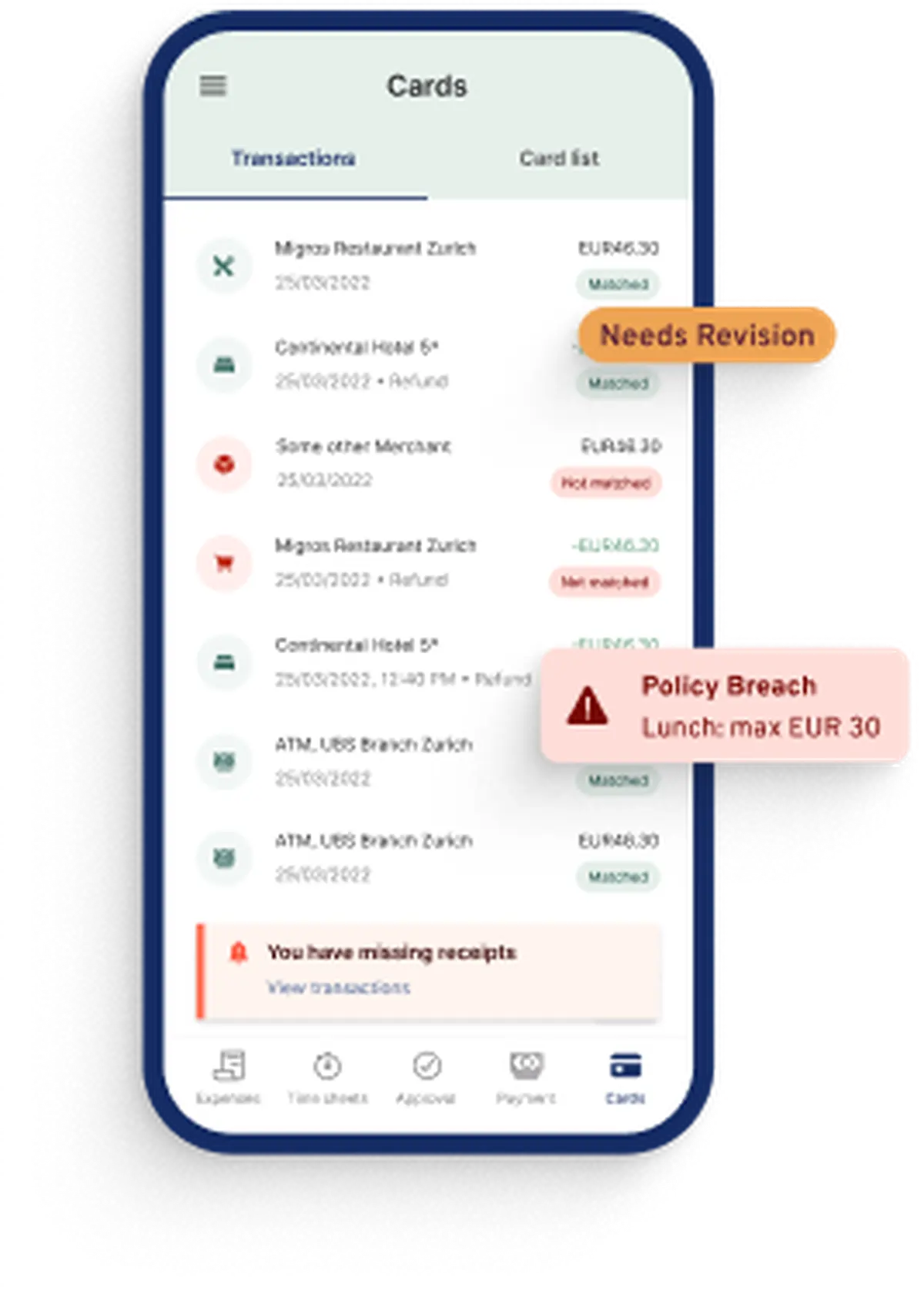 Yokoy Mobile App Interface