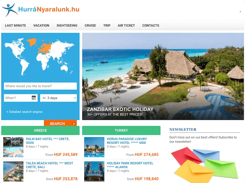 Best Travel Agencies Hungary Hurra Nyaralunk