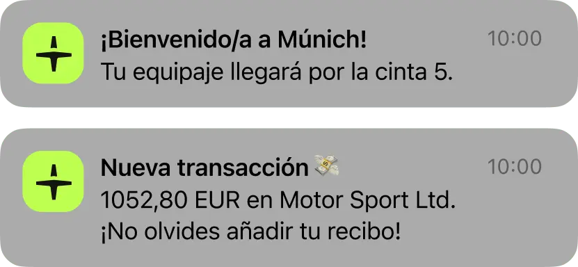 Notifications Cards Es