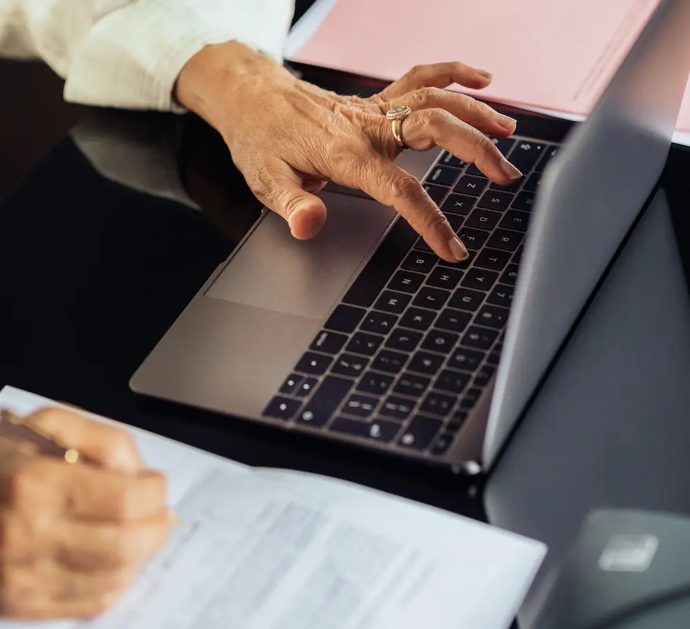 Woman In The Office Small