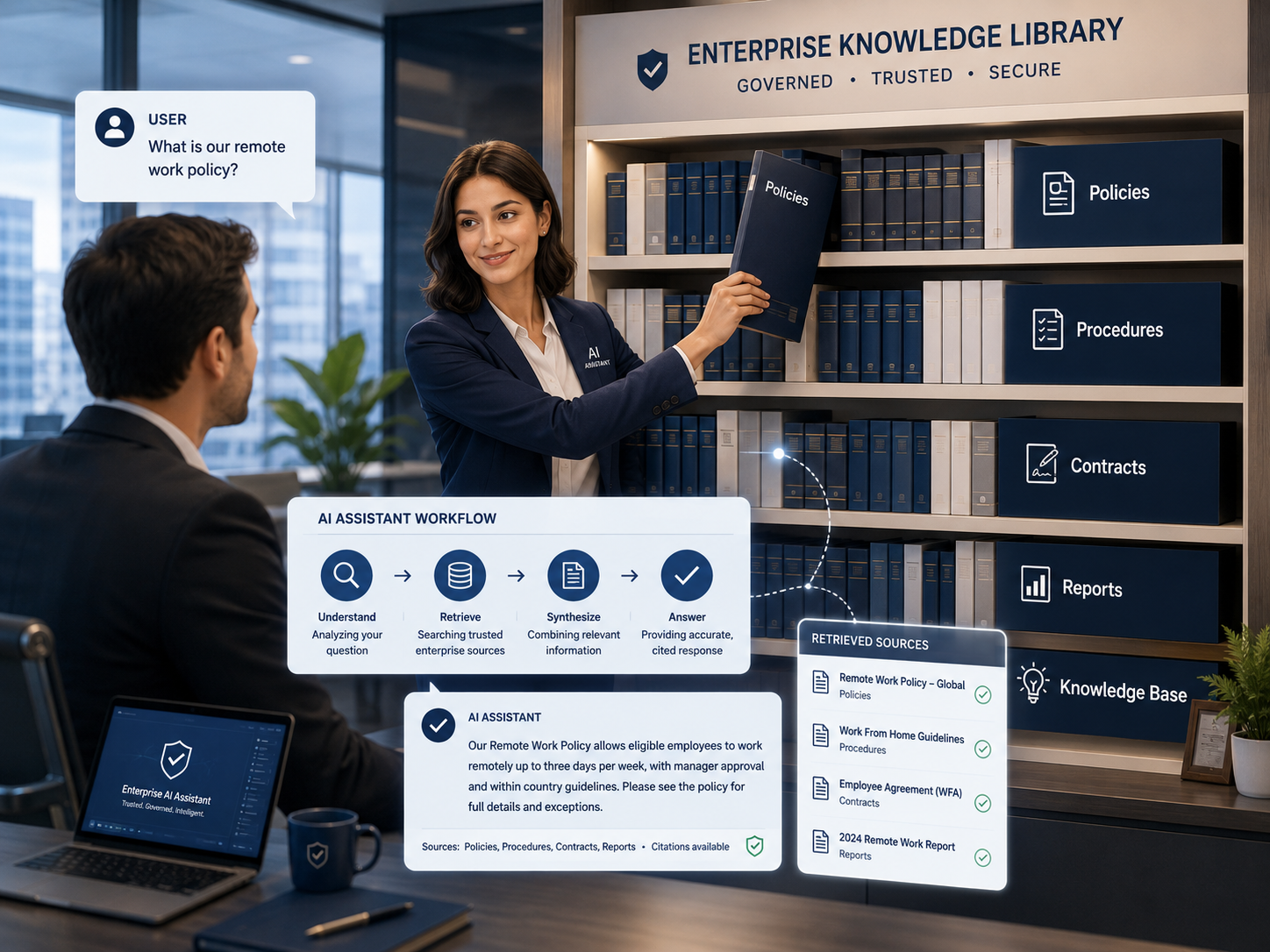 RAG Explained: How AI Finds Answers in Your Company Knowledge thumbnail