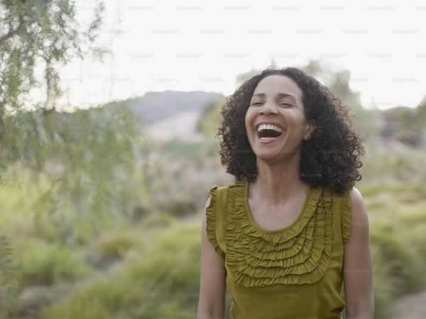 Calm lifestyle portrait placeholder