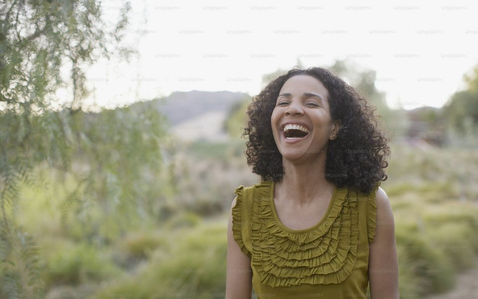 Calm lifestyle portrait placeholder