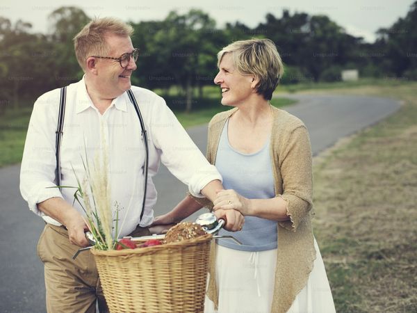 Calm couple lifestyle photograph