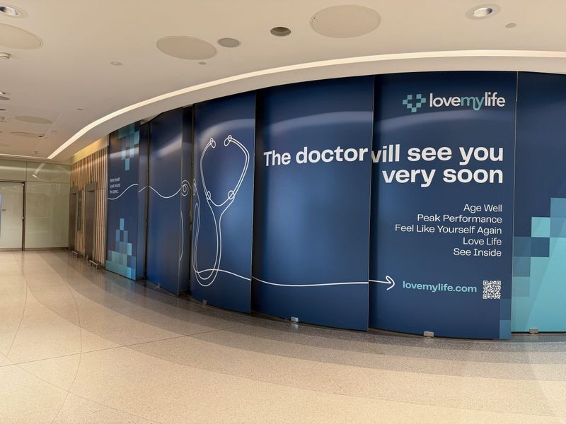 The LoveMyLife unit at The Healthcare Village, Westfield London