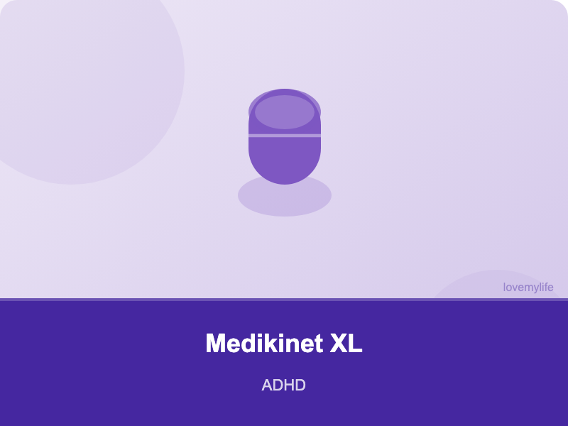 Medikinet XL  (Methylphenidate modified-release capsules 5mg–60mg) - ADHD - LoveMyLife