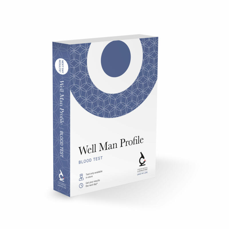 Well Man Premier Plus Profile - London Medical Laboratory Blood Test - LoveMyLife