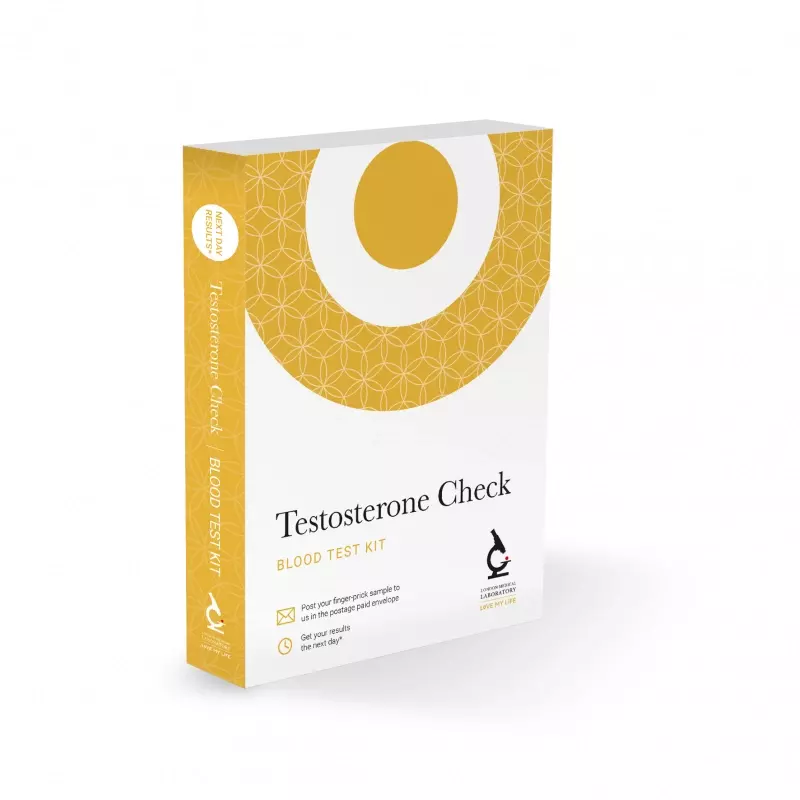 Testosterone Check - London Medical Laboratory Blood Test - LoveMyLife