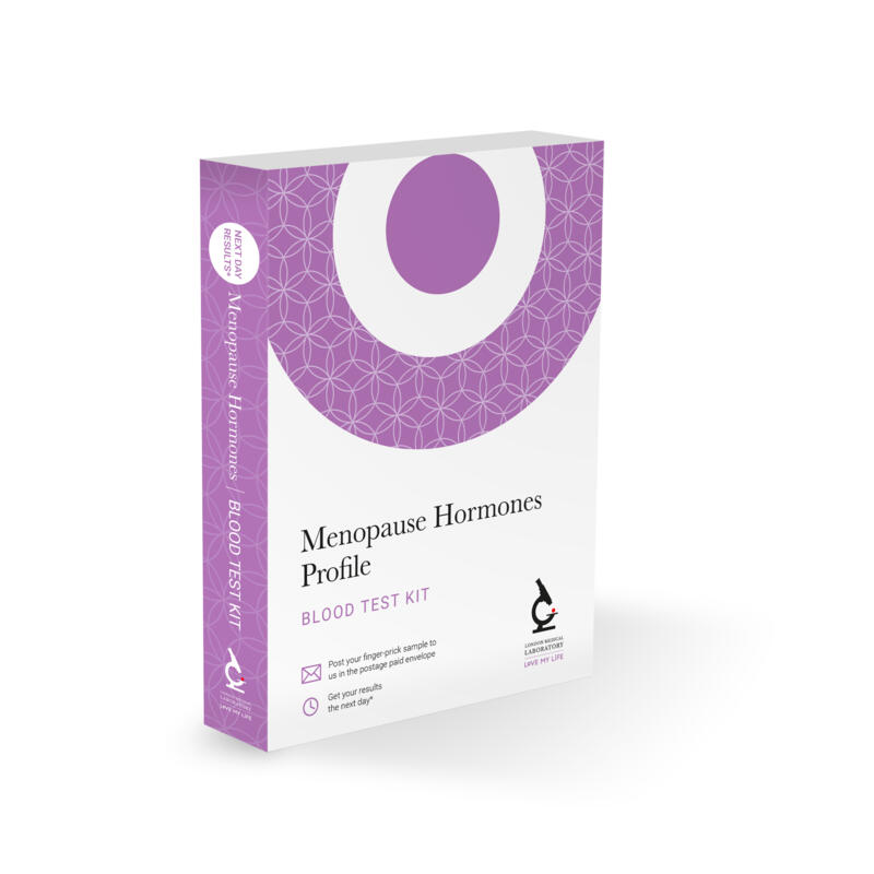 Menopause Hormones Profile - London Medical Laboratory Blood Test - LoveMyLife