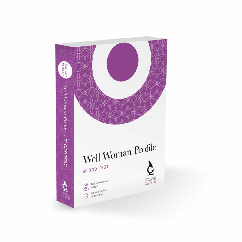 Well Woman Premier Plus Profile - London Medical Laboratory Blood Test - LoveMyLife