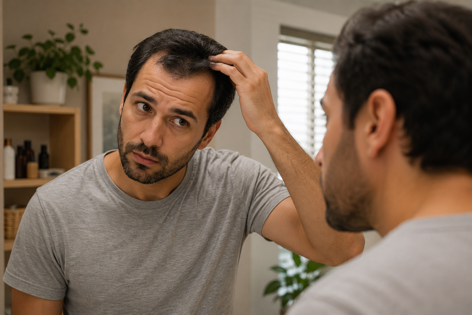 Finasteride and dutasteride for hair loss