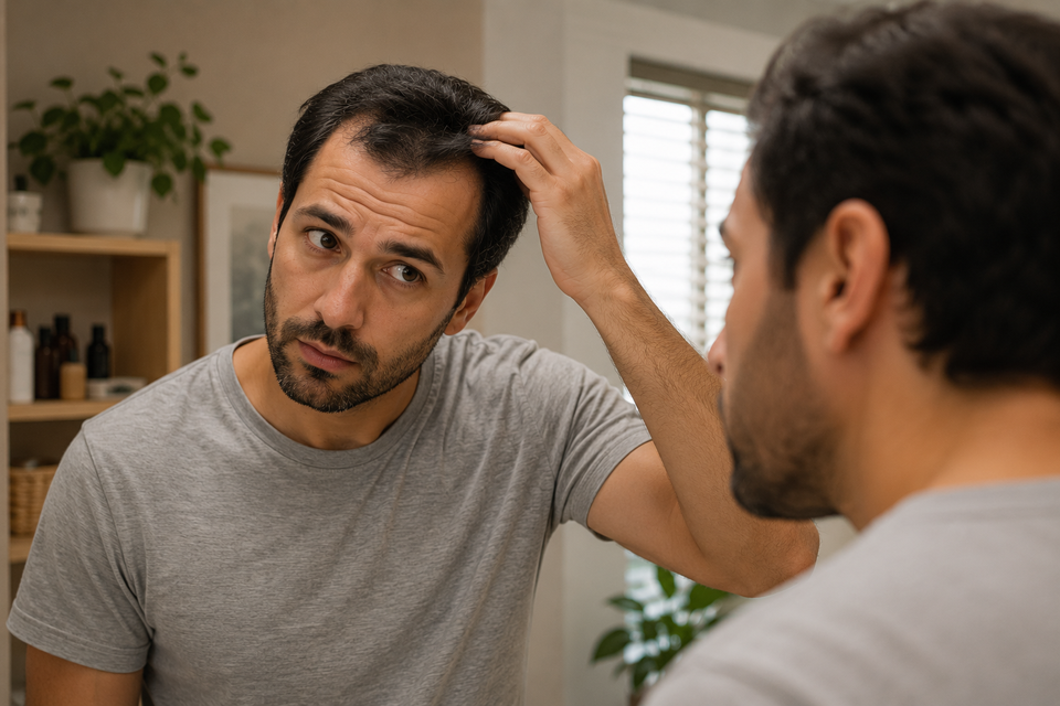 Finasteride and dutasteride for hair loss