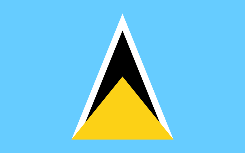 Flag of Saint Lucia