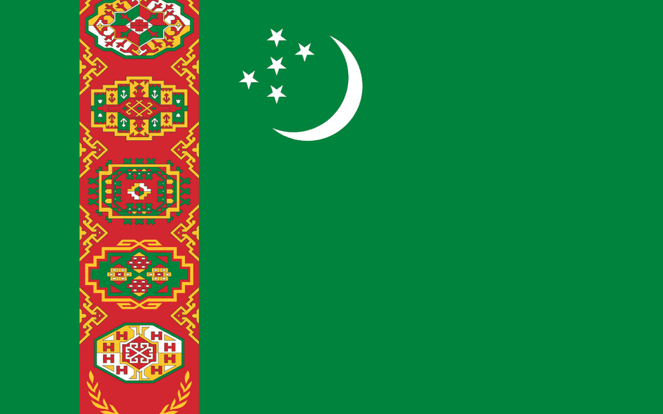 Flag of Turkmenistan