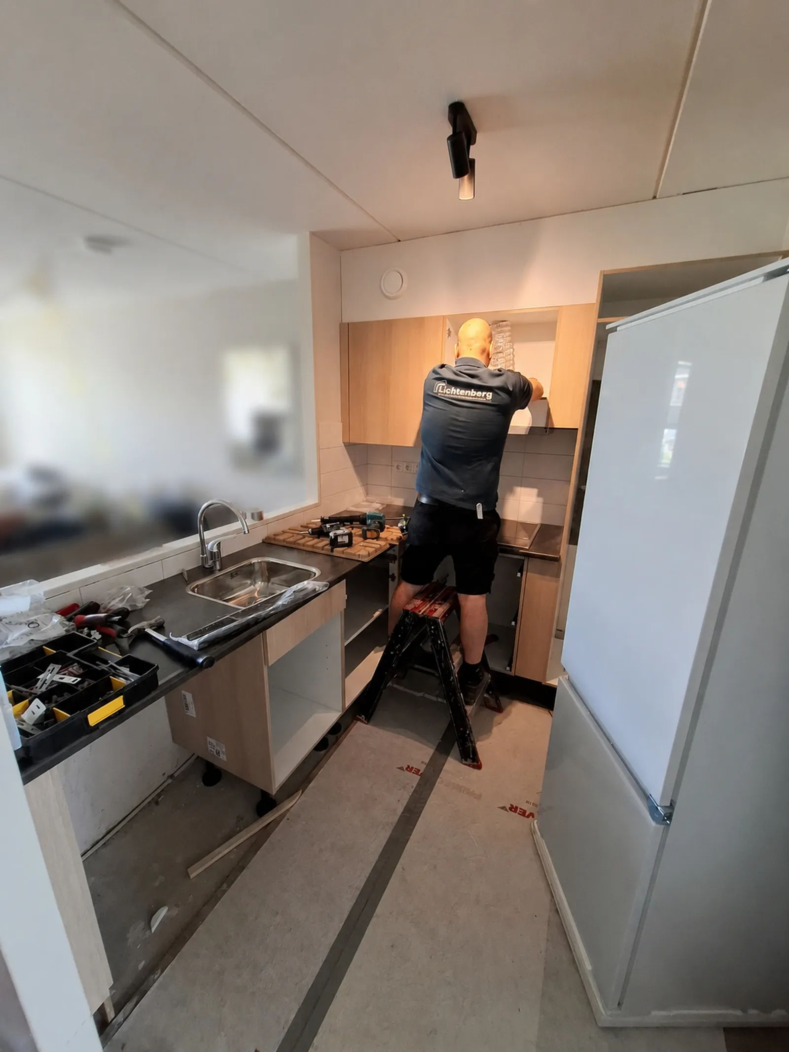 Keukenrenovatie Noetselerberg Lichtenberg Mensgericht Vastgoedonderhoud