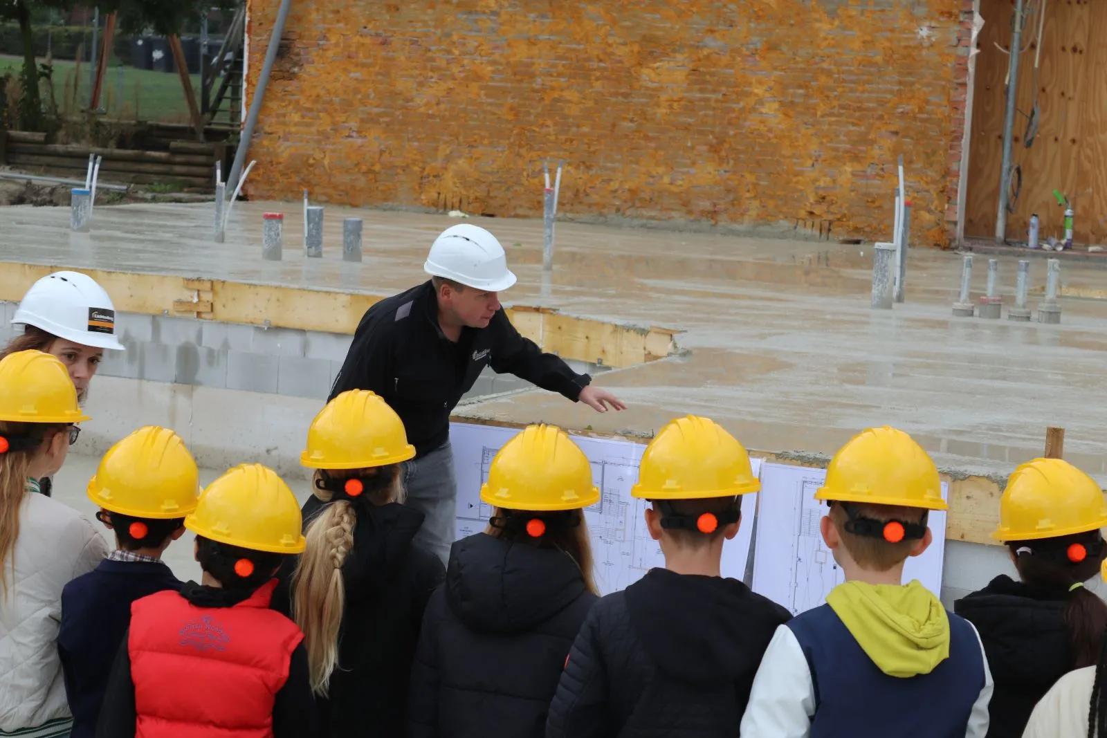 Kinderdag kijkdag Kern van Zuid tijdens de bouw Lichtenberg Bouwgroep
