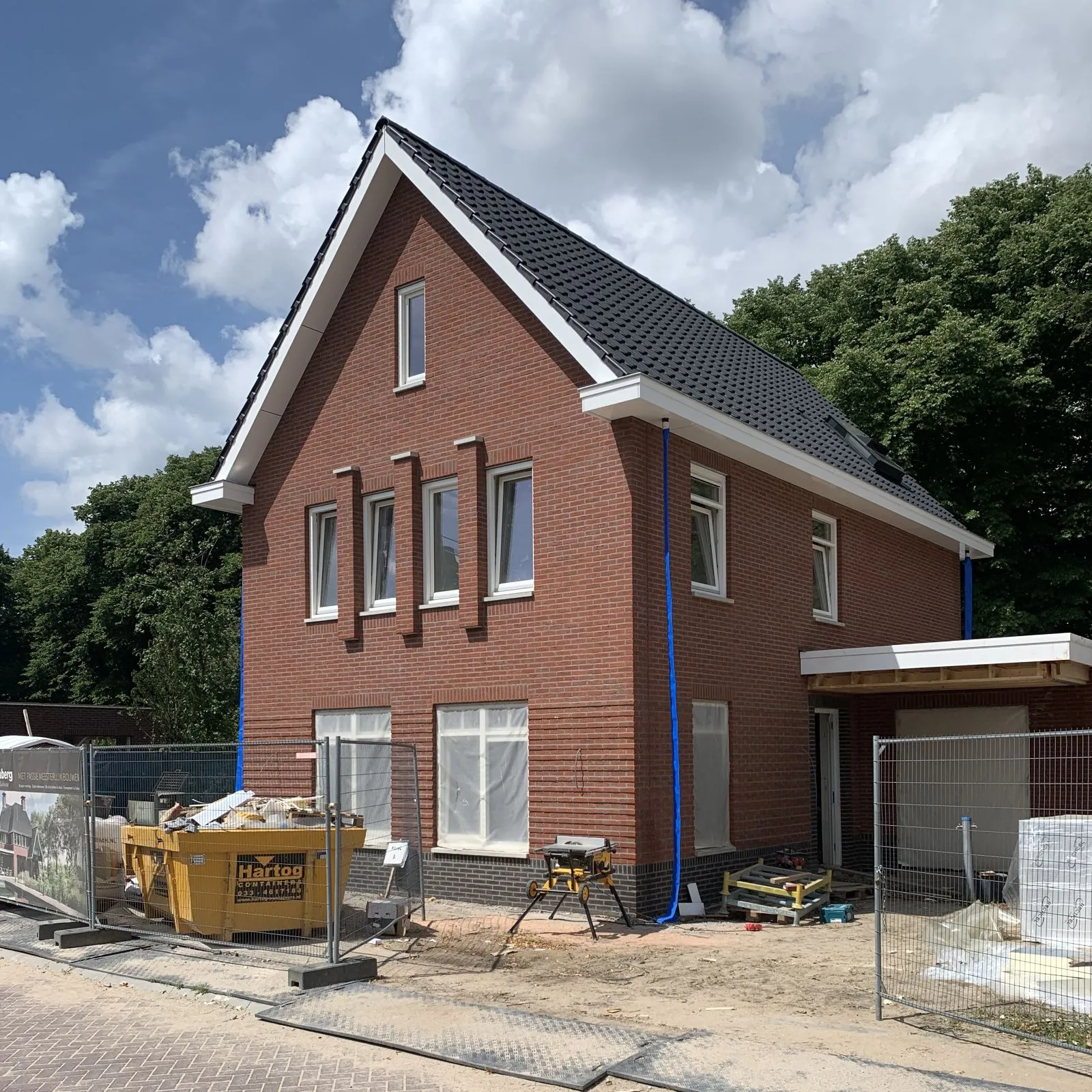 Vrijstaande woningen Austerlitz gerealiseerd Lichtenberg Bouwgroep