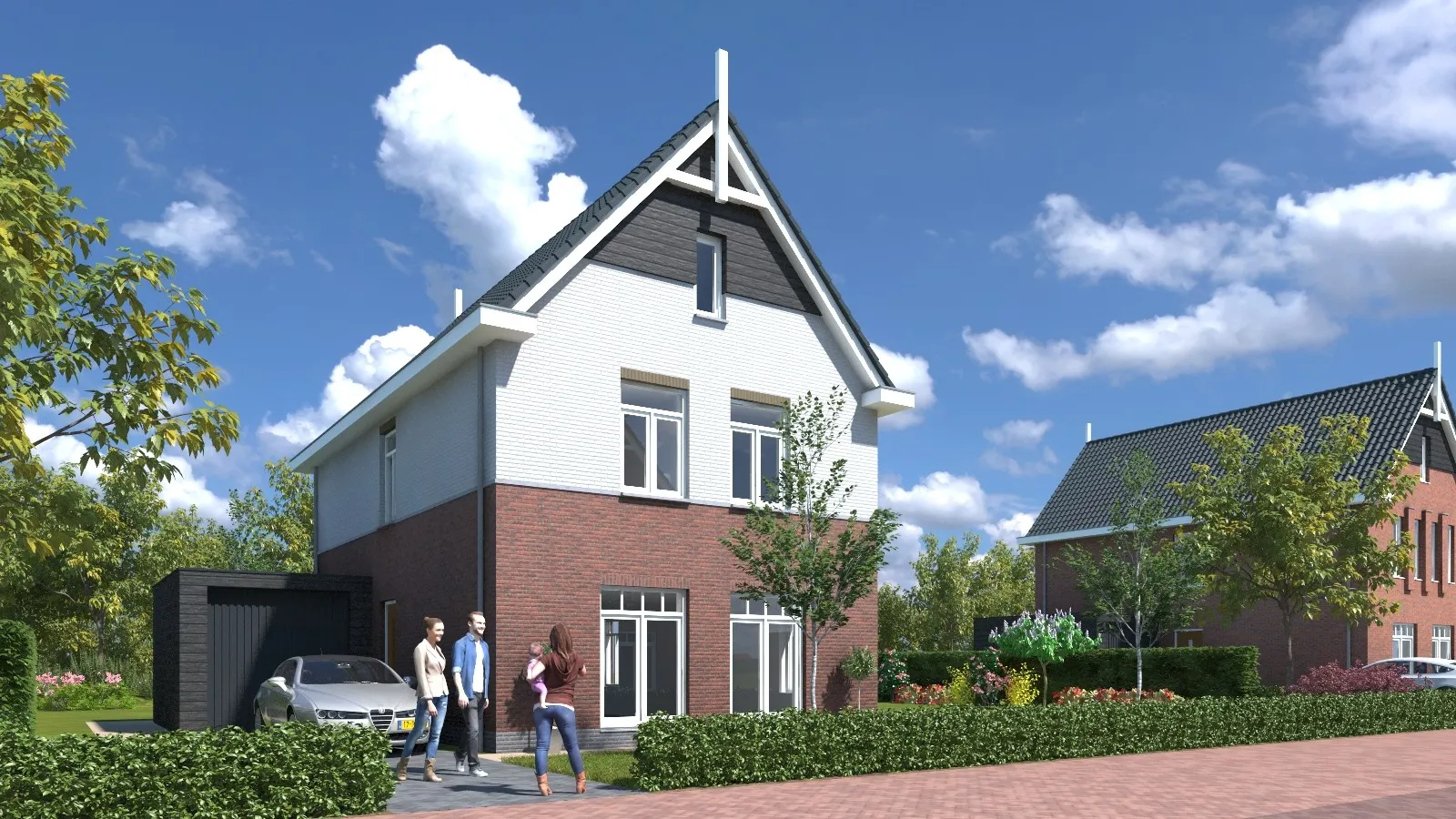 Impressie woningen Austerlitz Lichtenberg Bouwgroep