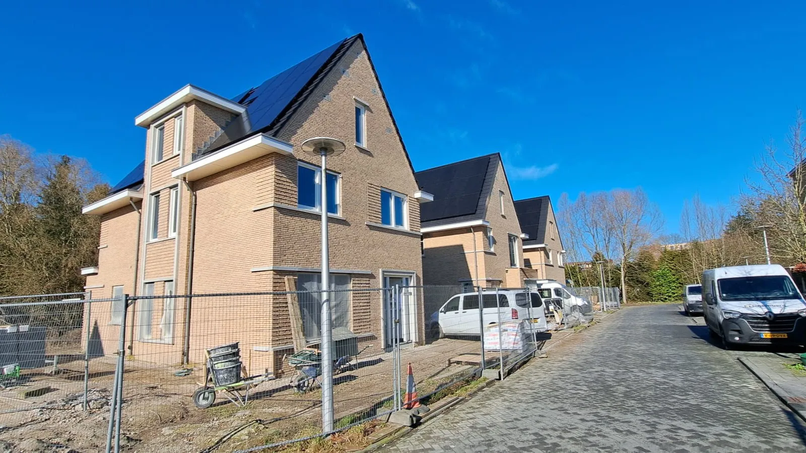 Bouw 6 villa's Utrecht Lichtenberg Bouwgroep