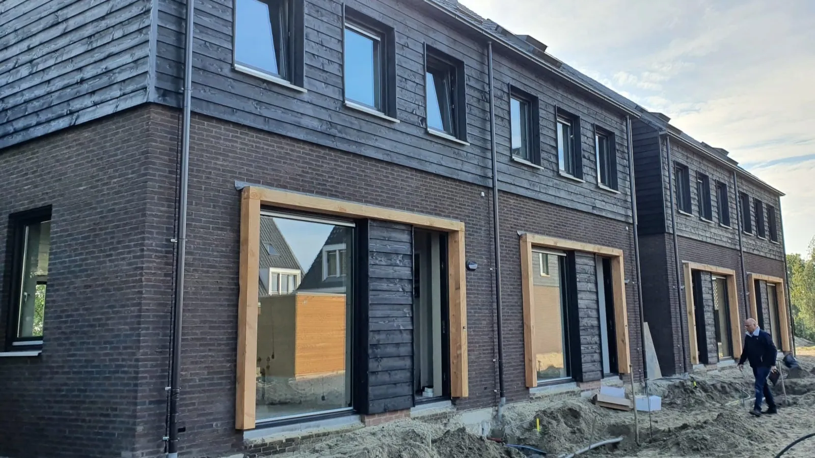 9 woningen Polsbroek gebouwd door Lichtenberg Bouwgroep