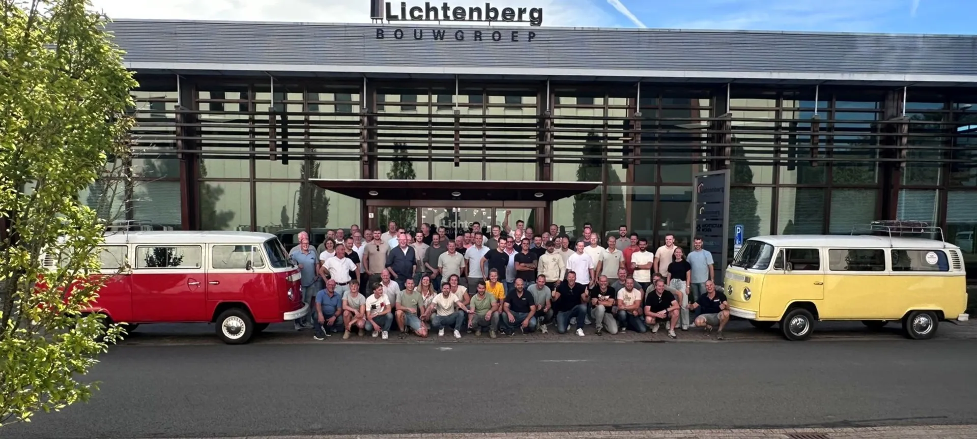 Team vakmensen collega's Lichtenberg Bouwgroep