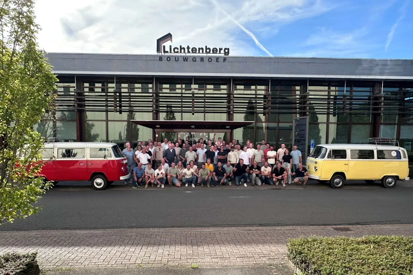 Team vakmensen collega's Lichtenberg Bouwgroep