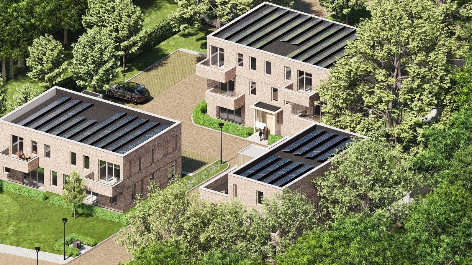 15 appartementen Comeniushof Comeniuslaan zeist Lichtenberg Bouwgroep