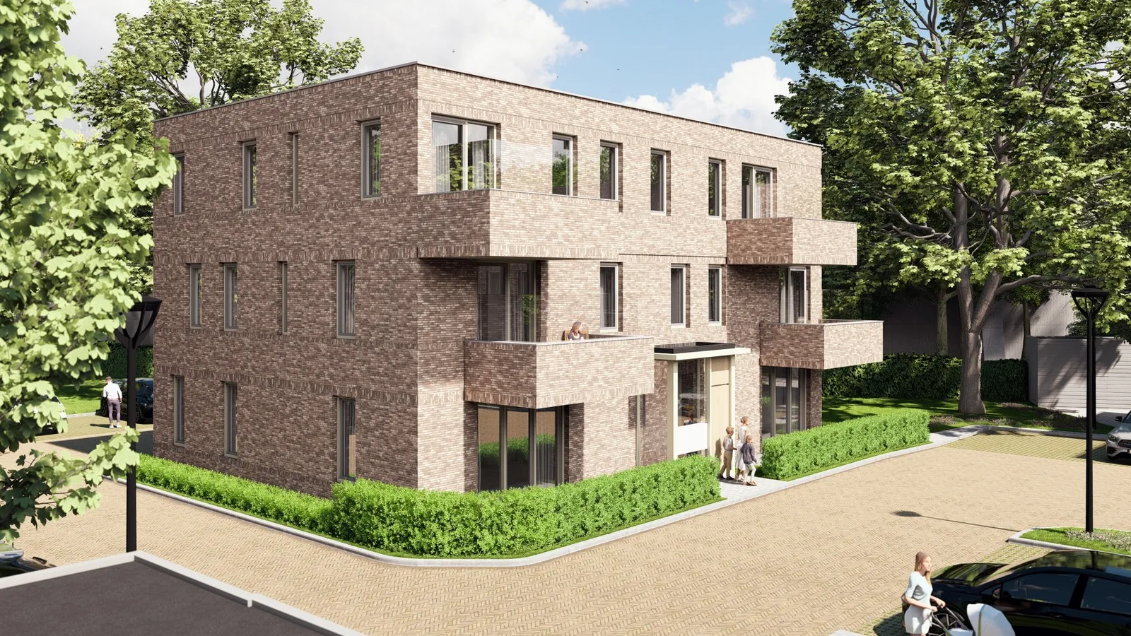 15 appartementen Comeniushof Comeniuslaan zeist Lichtenberg Bouwgroep