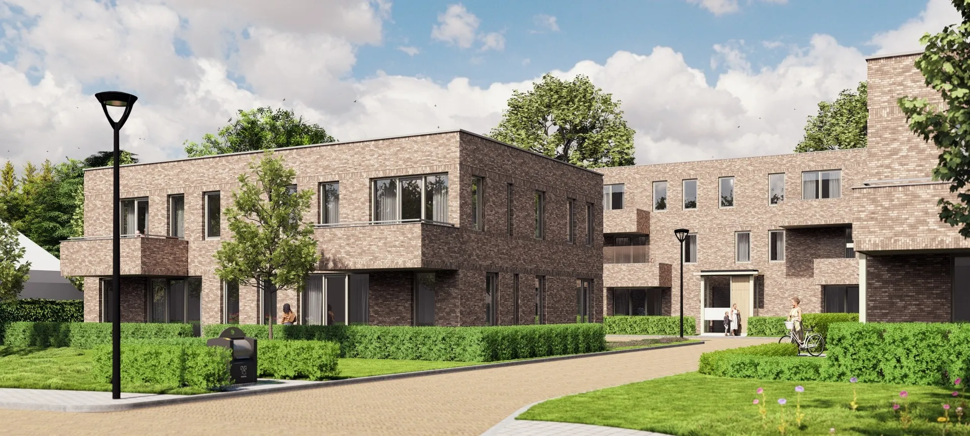 15 appartementen Comeniushof Comeniuslaan zeist Lichtenberg Bouwgroep