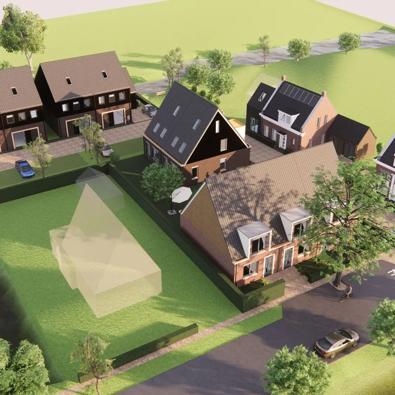Impressie Zijderlaan Polsbroek woningen Lichtenberg Bouwgroep