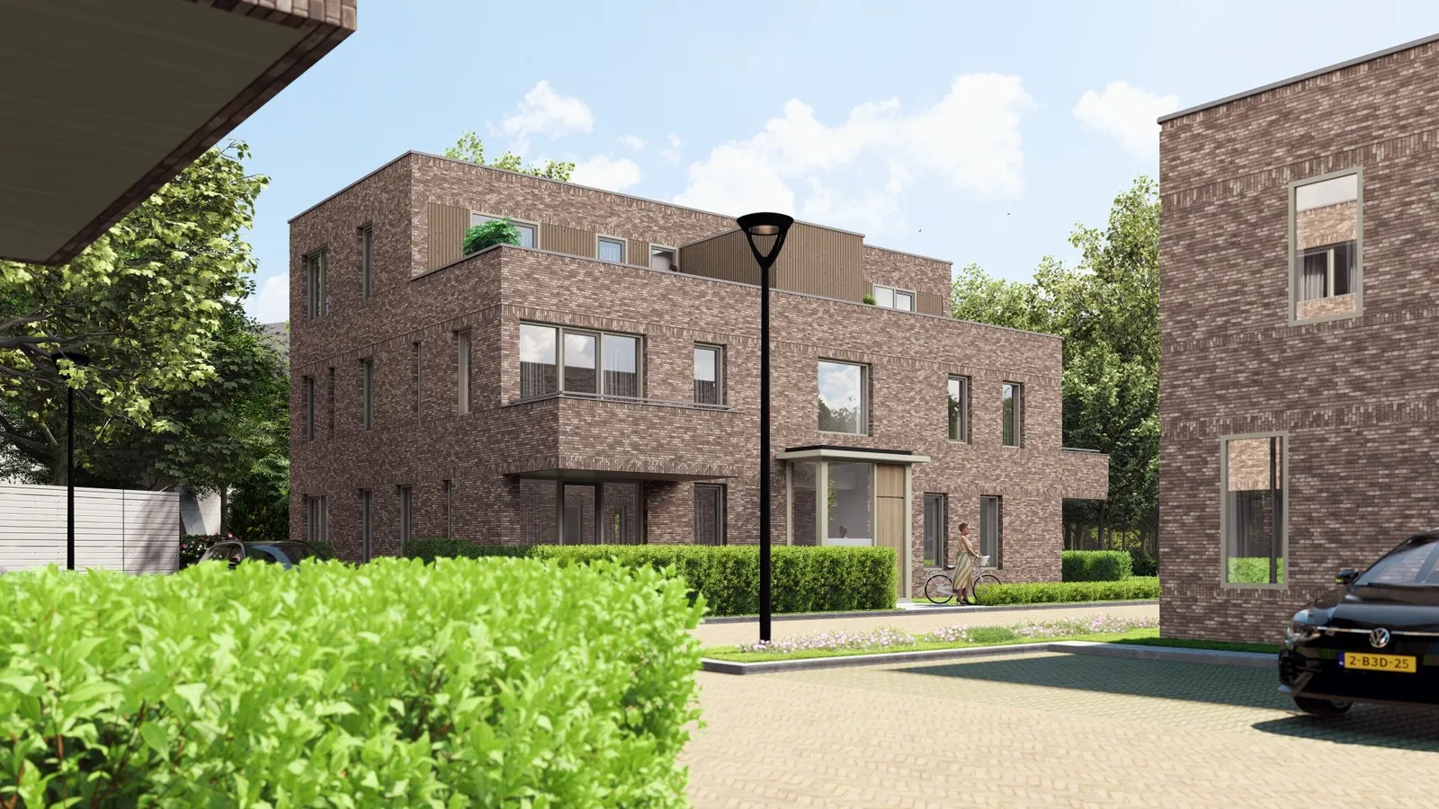 15 appartementen Comeniushof Comeniuslaan zeist Lichtenberg Bouwgroep