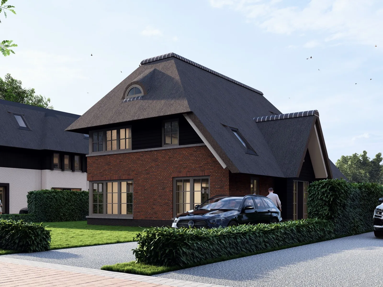 2 villa's in Aalsmeer Lichtenberg Bouwgroep project