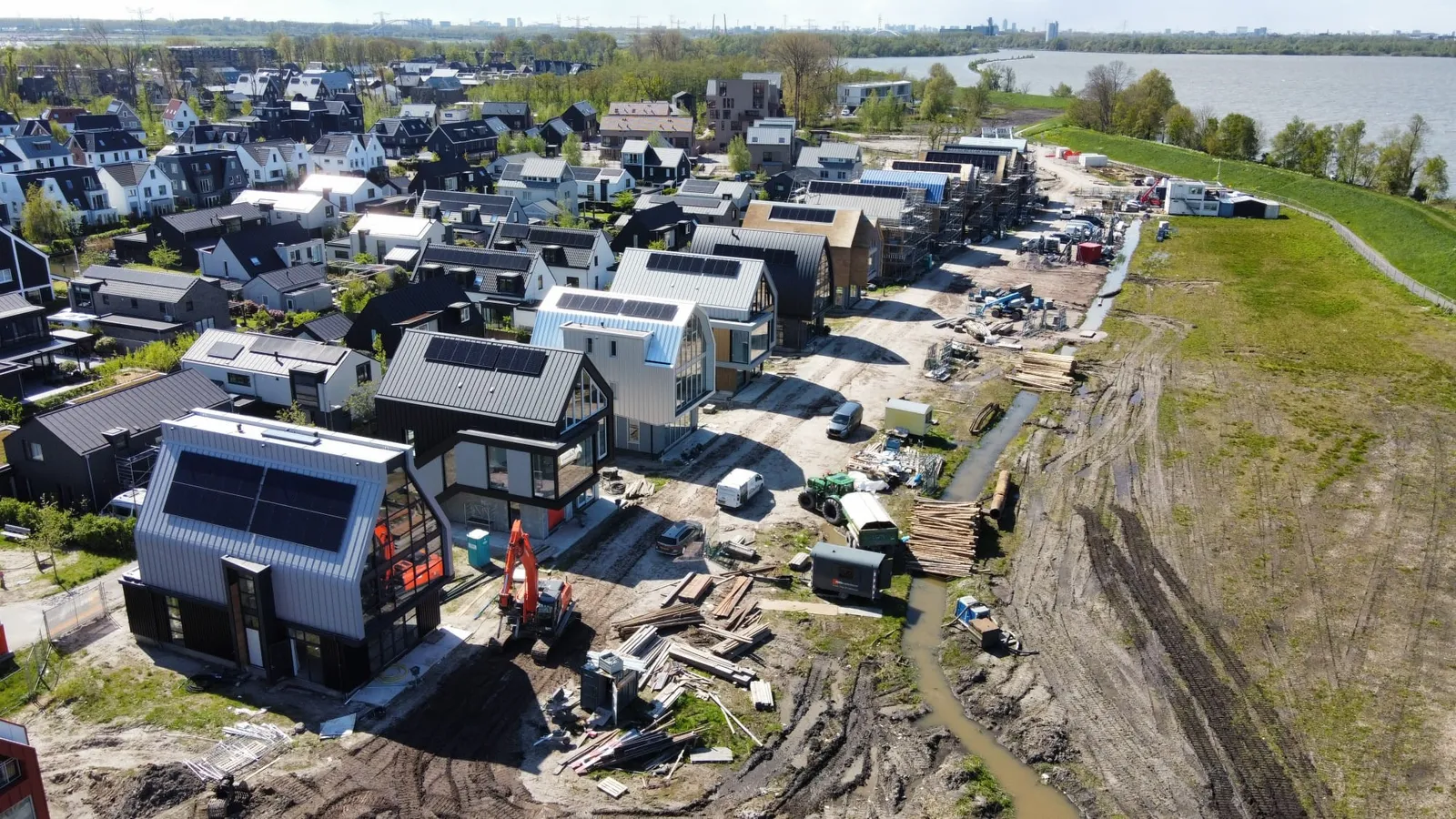 20 dijk villa's in Muiden Lichtenberg Bouwgroep