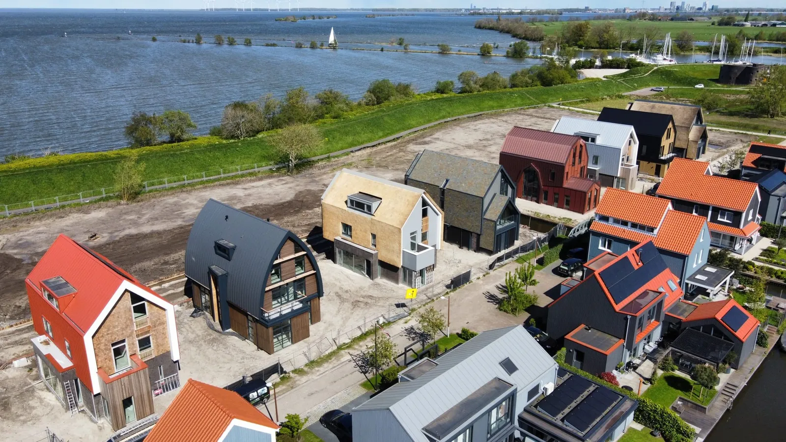 20 dijk villa's in Muiden Lichtenberg Bouwgroep
