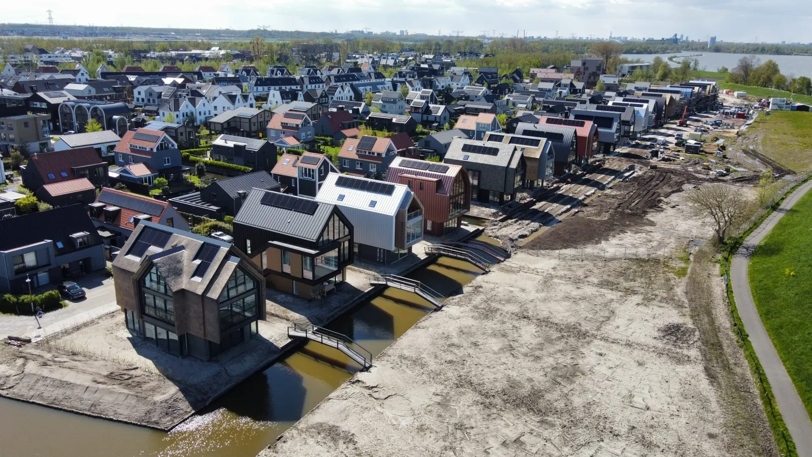 20 dijk villa's in Muiden Lichtenberg Bouwgroep
