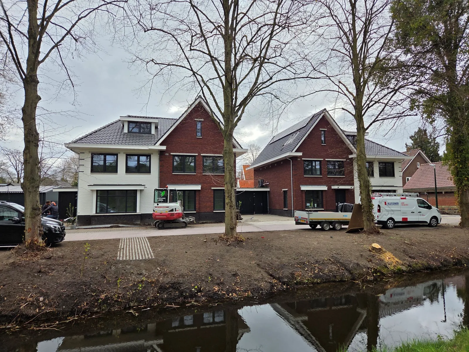 4 woningen twee onder een kap nieuwbouw door Lichtenberg Bouwgroep