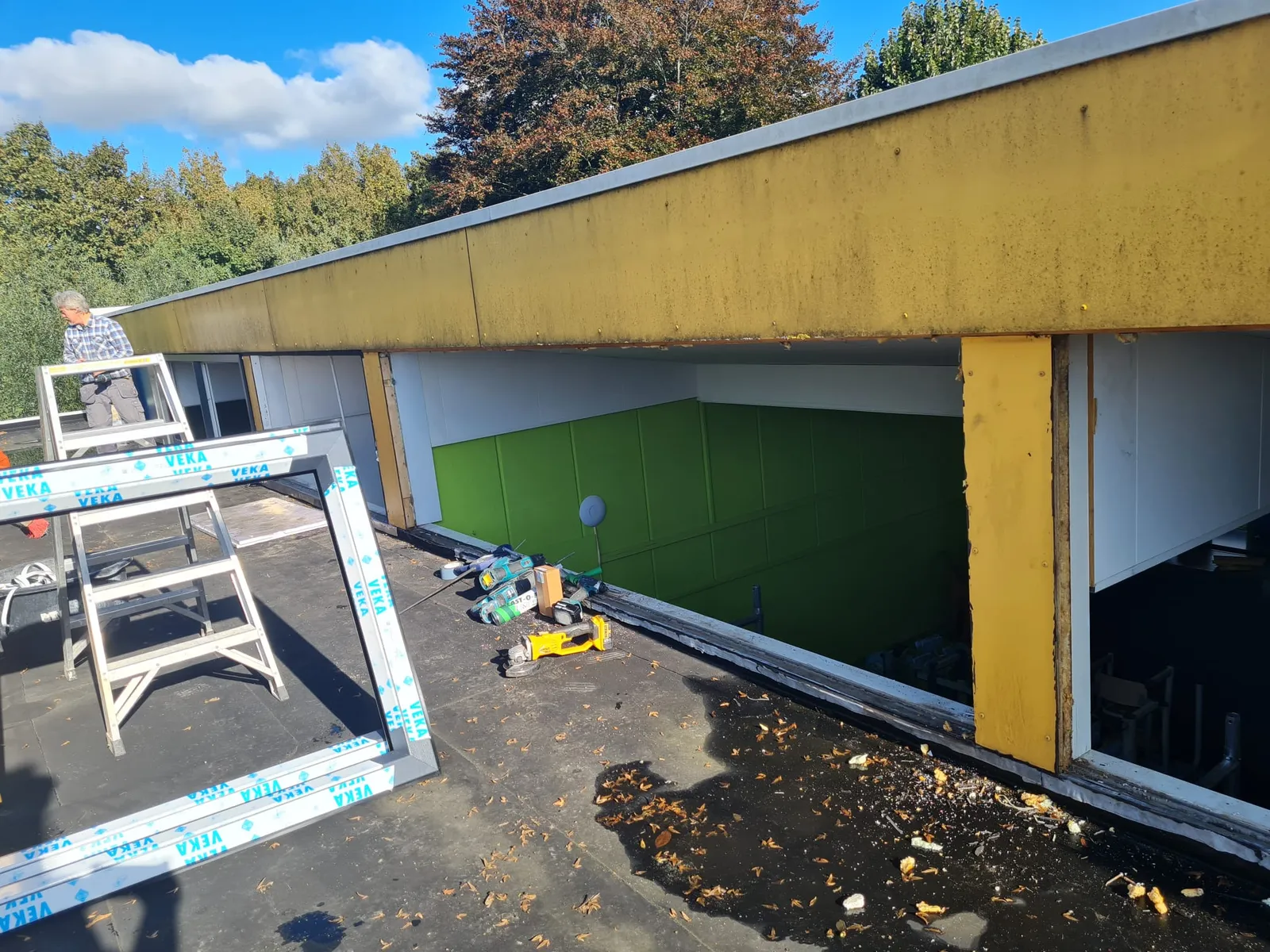 Vervangen kozijnen verduurzaming basisschool door Lichtenberg Mensgericht Vastgoedonderhoud