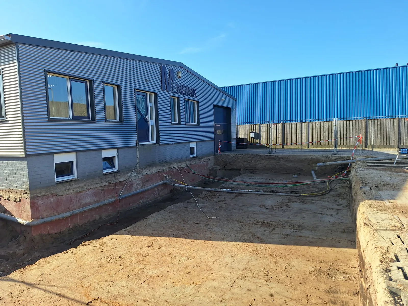 Start bouw en afgraving Lichtenberg Mensgericht Vastgoedonderhoud